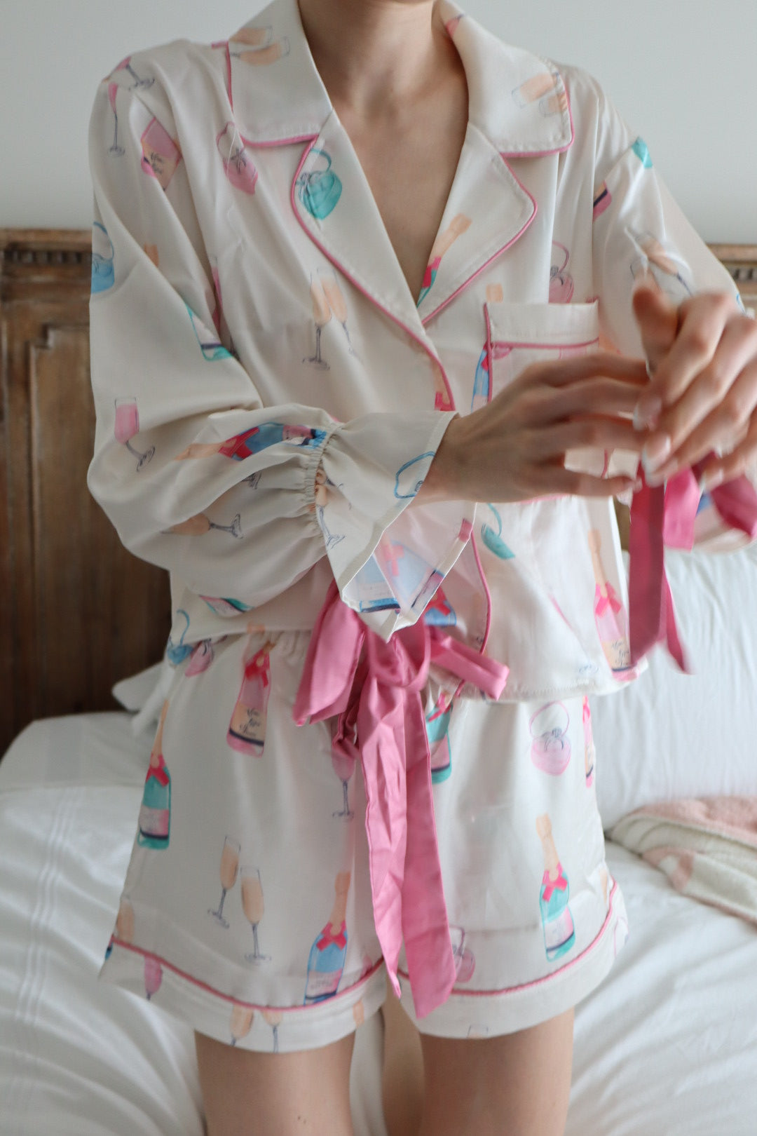 Forever and frizz pajama set